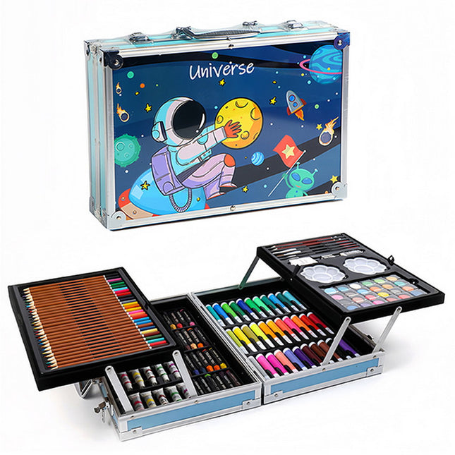 SET DE ARTE MALETA UNIVERSE ALUMINIO