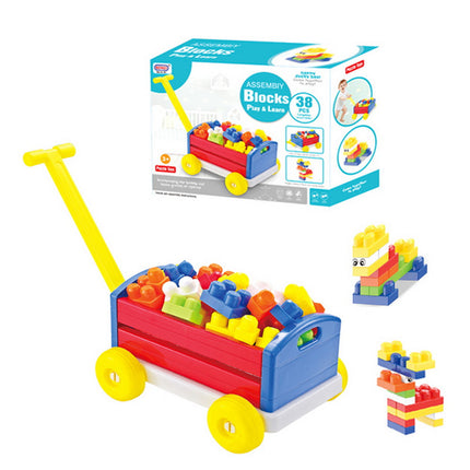 CARRITO ARRASRRE CON BLOQUES