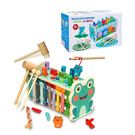 JUEGO MADERA ENCAJE Y PESCA  NO QURDAN