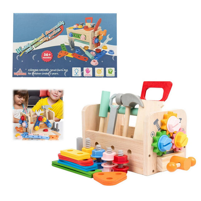 CAJA HERRAMIENTAS MADERA