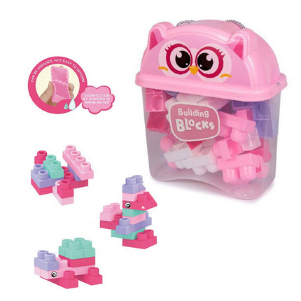 BALDE PINK CON BLOQUES 35 PCS.