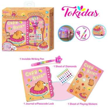 Set Capybara Diario Secreto