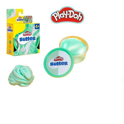 Play-Doh Slime Butter Moldeable 2 Colores Verde Claro/blanco