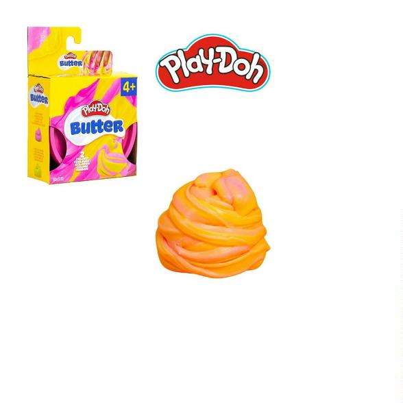 Play-Doh Slime Butter Moldeable 2 Colores Rosa/amarillo Naranjo