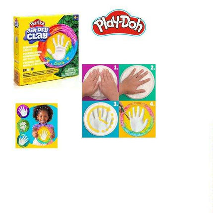Play-Doh Arcilla Air Dry Clay Piedra con Huella