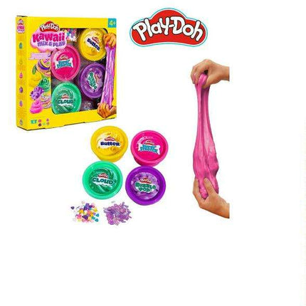 Play-Doh Slime Kawaii Mix 4 Potes y Acces.