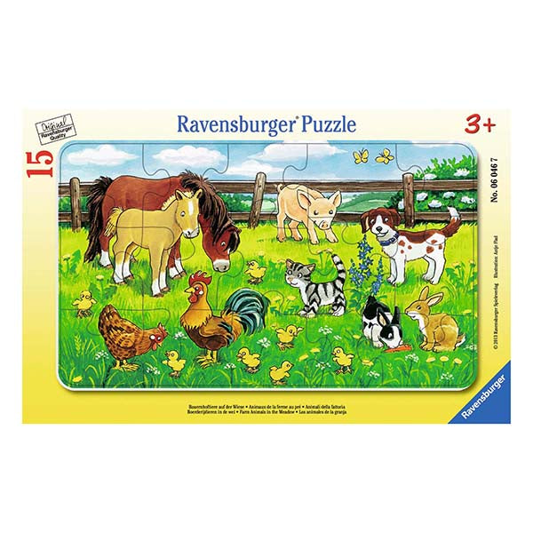 RAV 06046 Farm Animals in the Meadow 15