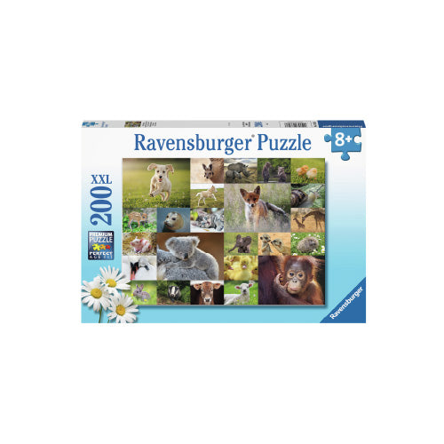 RAV 13353 Puzzle Lindos animales Bebes 200p