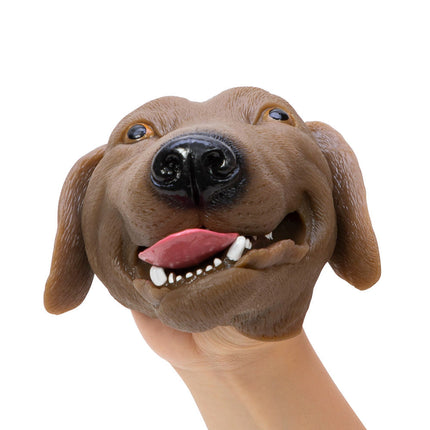 SCHY DGHP DOG HAND PUPPET