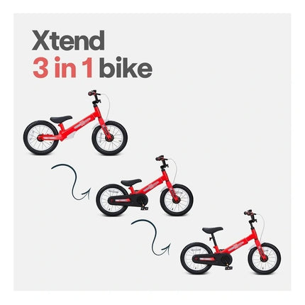 BICICLETA SMARTRIKE EVOLUTIVA XTEND MG RED