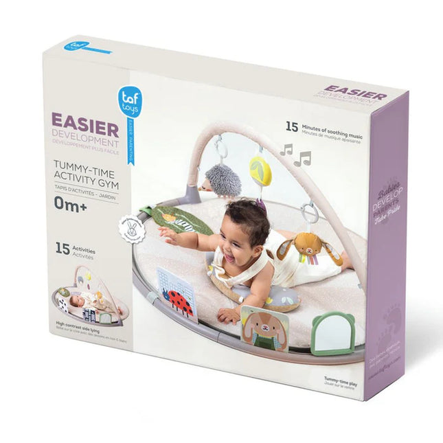 Tummy-time activity gym