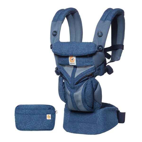 PORTABEBE OMNI COOL AIR MESH BLUE BLOOMS