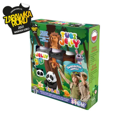 Set Tubi Jelly 3 Colores - Animales