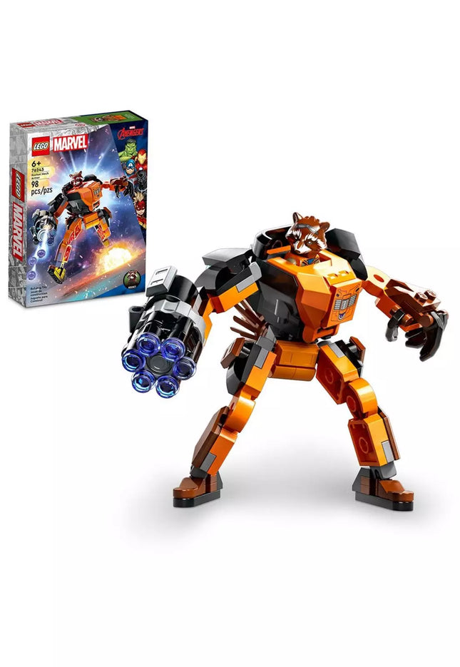 LEGO SUPER HEROES ARMADURA ROBÓTICA DE ROCKET