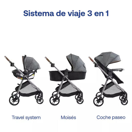 Graco Modes Trio Travel System, Hemlock