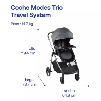 Graco Modes Trio Travel System, Hemlock