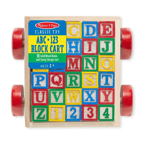 Carrito bloques ABC