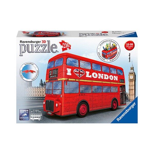 Puzzle 3D Bus Londres