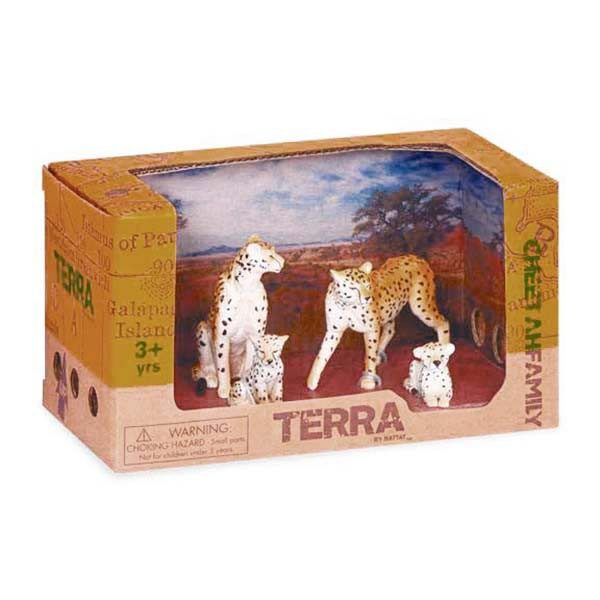 Familia de cheetas