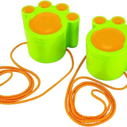HUELLAS DE MININO EN COLOR VERDE