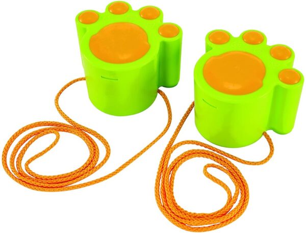 HUELLAS DE MININO EN COLOR VERDE