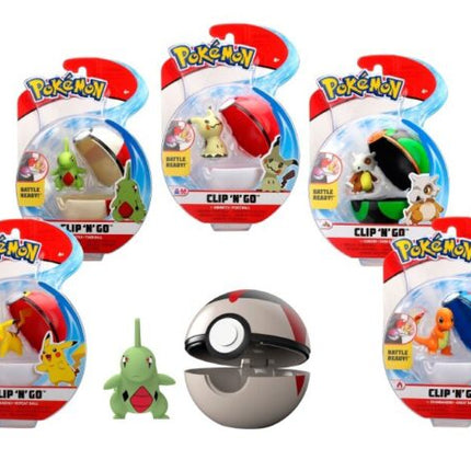 POKEBOLA CON FIGURA POKEMON "SURTIDO"
