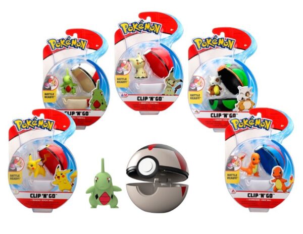 POKEBOLA CON FIGURA POKEMON "SURTIDO"