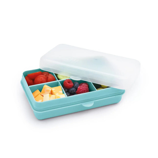 Caja Contenedora Mini Para Snacks Azul