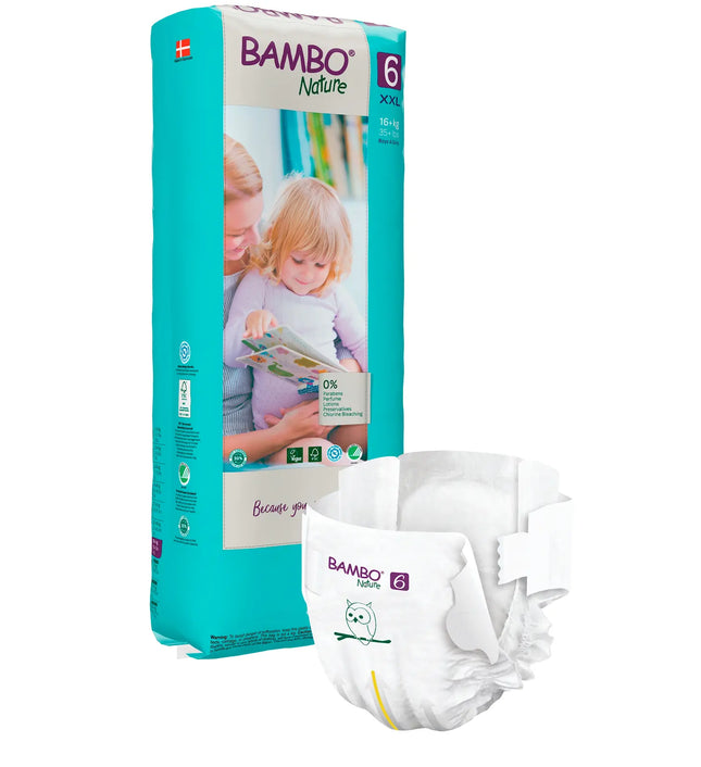 Bambo Nature Eco-Friendly 6 Paq. x 40 UN. 16+  KG