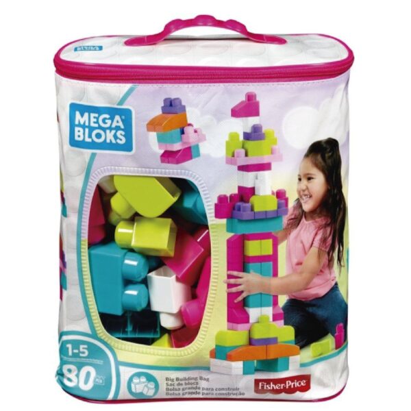 Big Building Bag Pink (80PC)