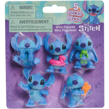 STITCH PACK DE 5 MINI FIGURAS