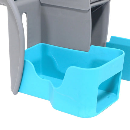 Silla de bicicleta delantera Weeride Light Blue