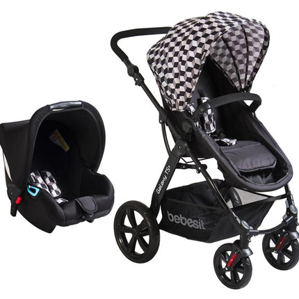 COCHE TRAVEL SYSTEM BEBESIT GALAXY 5230 NEGRO