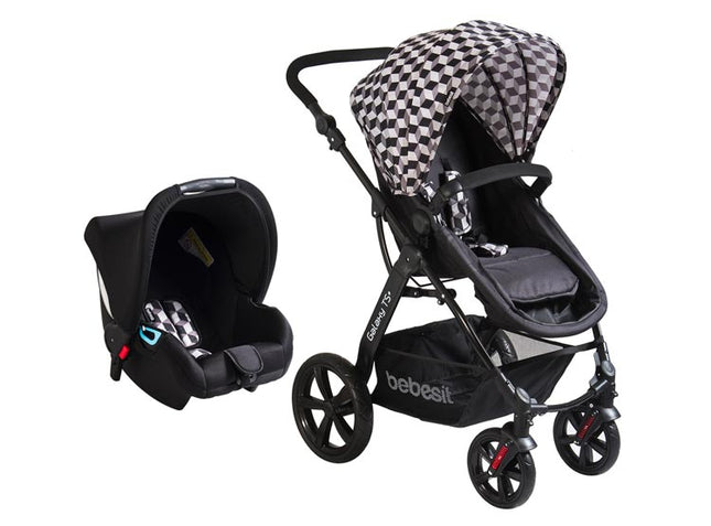 COCHE TRAVEL SYSTEM BEBESIT GALAXY 5230 NEGRO