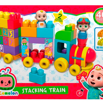 COCOMELON TREN APILA BLOQUES