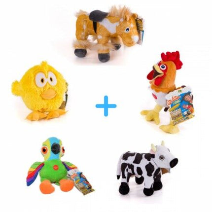 PELUCHE MUSICAL 20 CM LA GRANJA DE ZENON