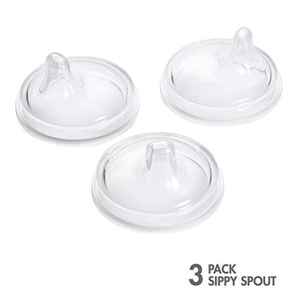 NURSH TRANSITIONAL SIPPY LID - 3 PK