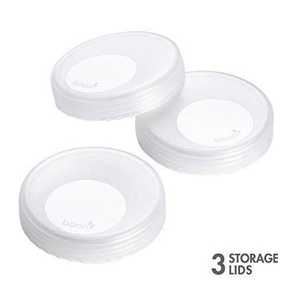 NURSH MILK STORAGE LIDS  – 3 PK