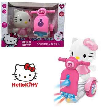 Motocicleta Hello Kitty con Luz y Musica