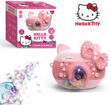 Camara Burbujas Hello Kitty