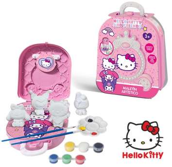 Maletita Hello Kitty y Sus Amigos para Pintar