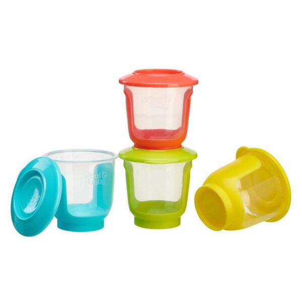 Pack de 4 pocillos de almacenamiento 120ml