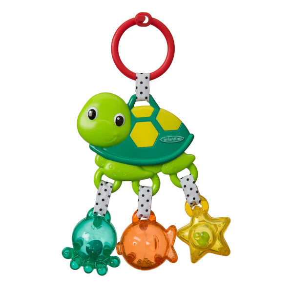 JINGLE SEA CHARMS TURTLE RATTLE