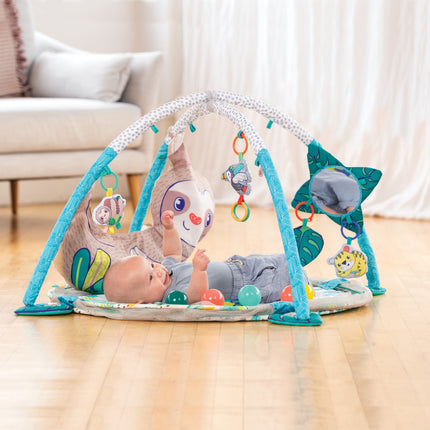 Gimnasio y Piscina de Pelotas 4 en 1 Jumbo Infantino