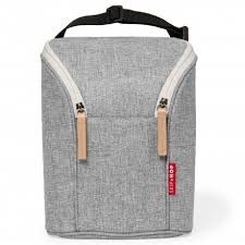 PORTAMAMADERAS TERMICO DOBLE GREY MELANGE