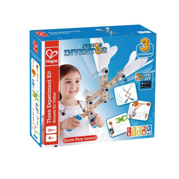 KIT DE TRES EXPERIMENTOS