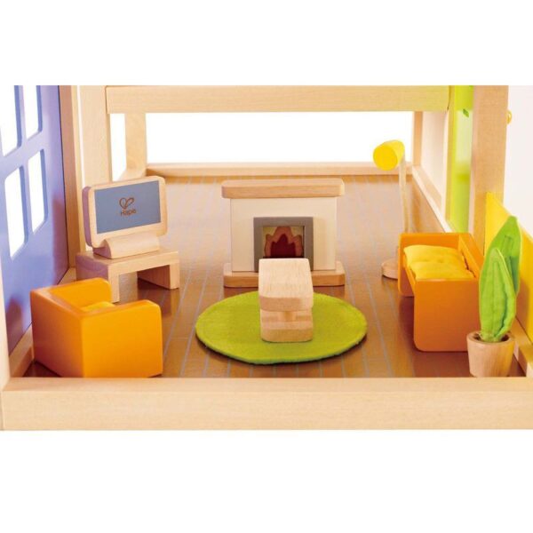 HABITACIÓN DE TELEVISIÓN MINIATURA