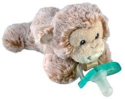 RAZBUDDY MARLOW MONKEY W/ JOLLYPOP PACIFIER