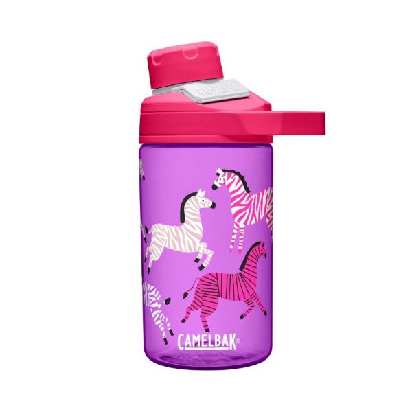 Botella Trekking Chute Mag Kids 400ml, Zebras