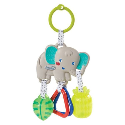 SONAJERO CON SONAJEROS - ELEFANTE - GRIS